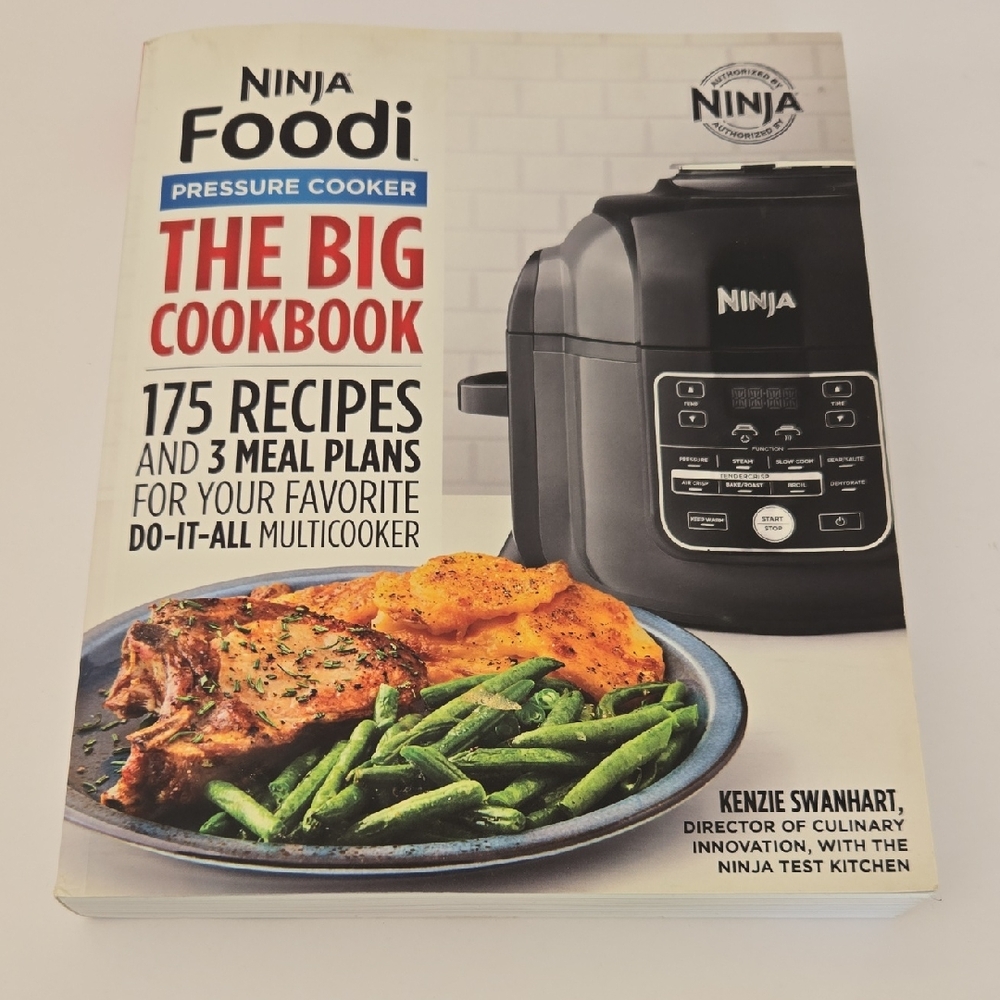 Ninja Foodi The Big Cookbook with 175 Recipes and 3 Meal Plans